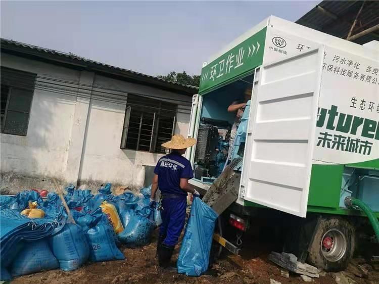 海曙工业污泥压干处理